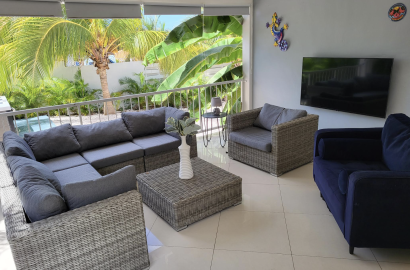 Marbella Estate Jan Thiel fully furnished -  gated community - Jacuzzi - puclic  Pool - Include garden maintenance